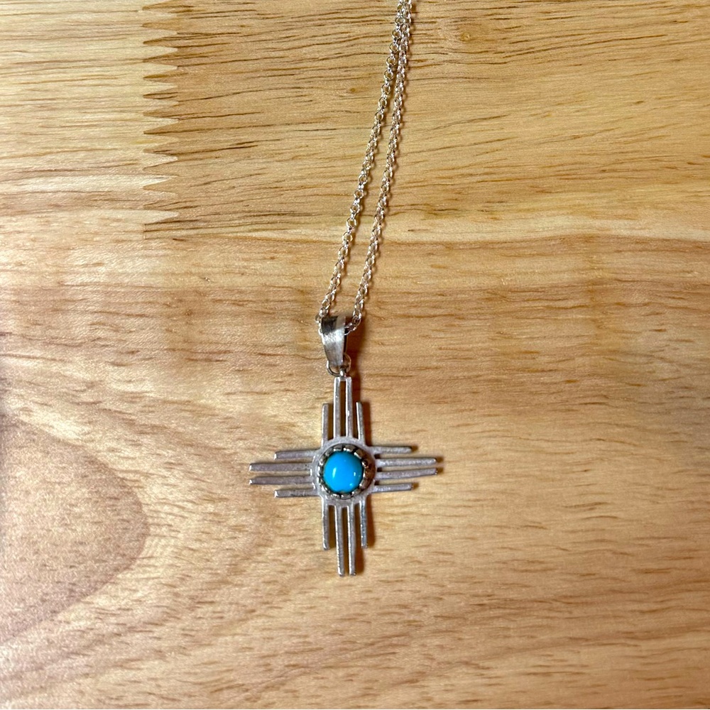 Zia symbol necklace
